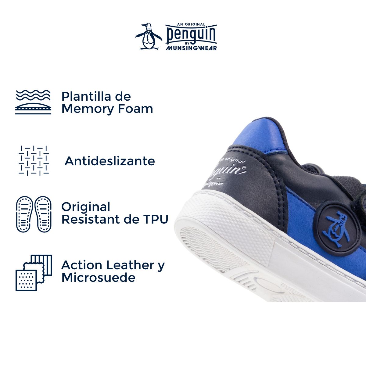 Tenis Style Vander Azul Marino