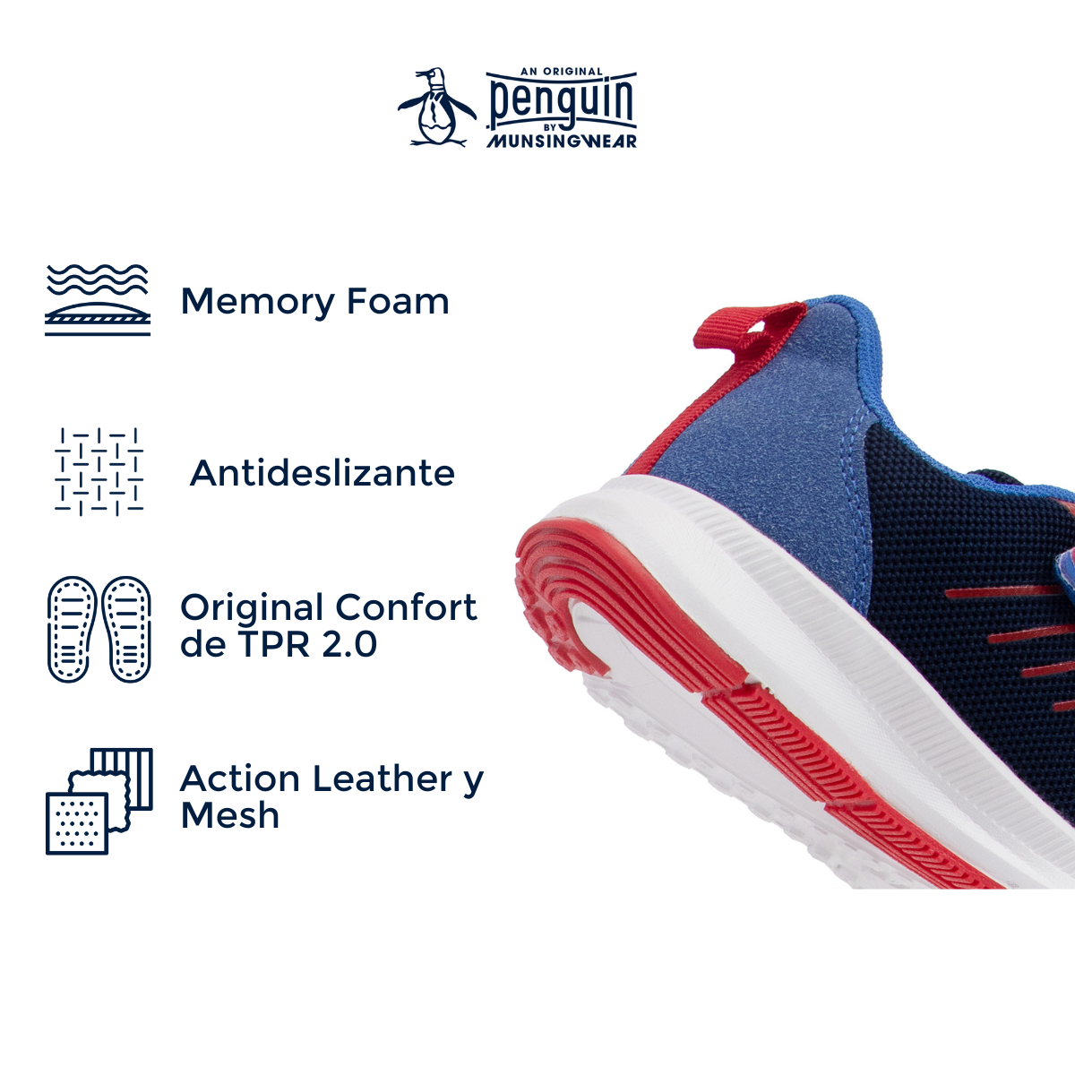 Tenis Sport Style Rocko Azul Marino