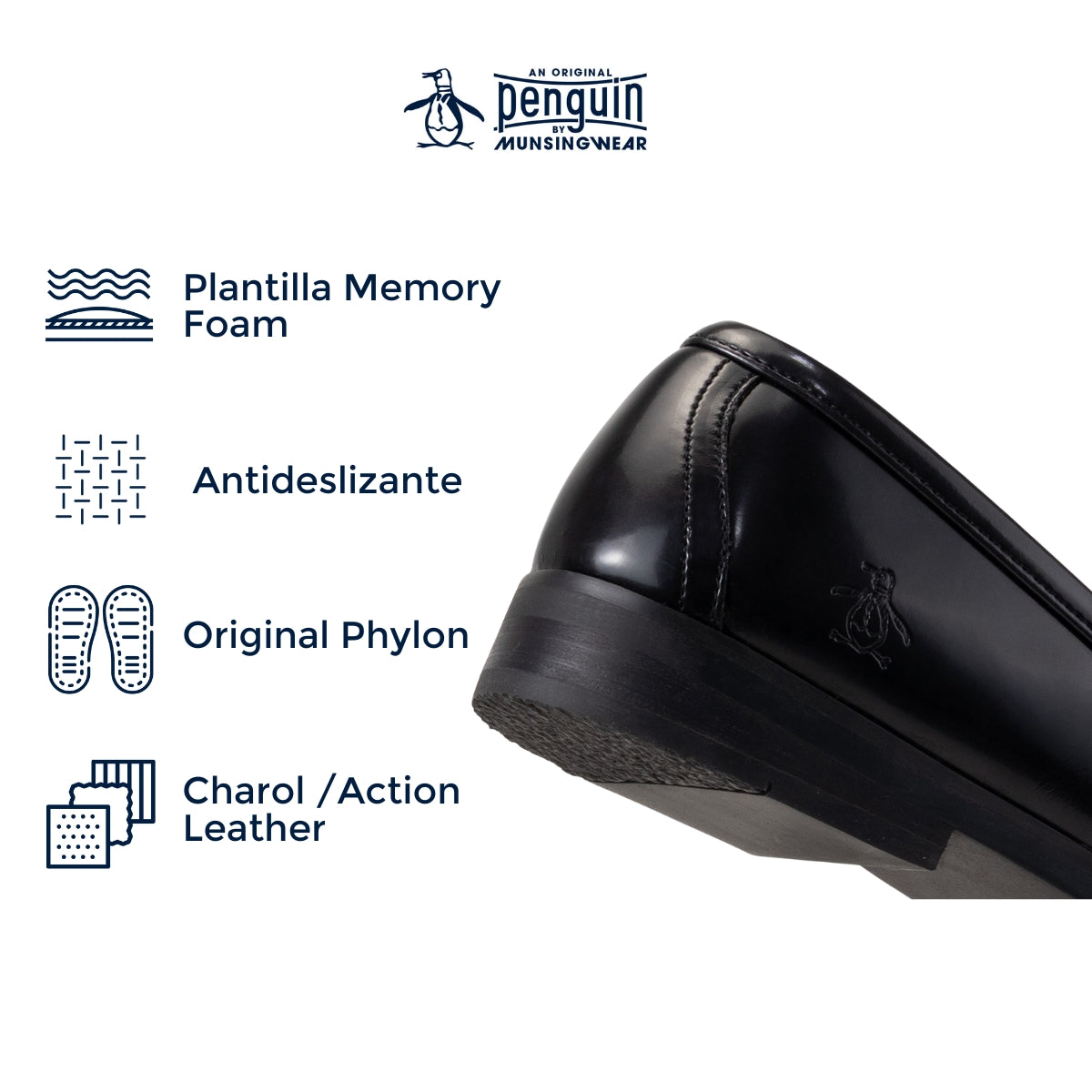 Mocasín Style Mark Negro