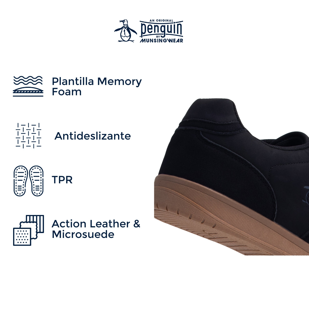 Tenis Style Terry Negro