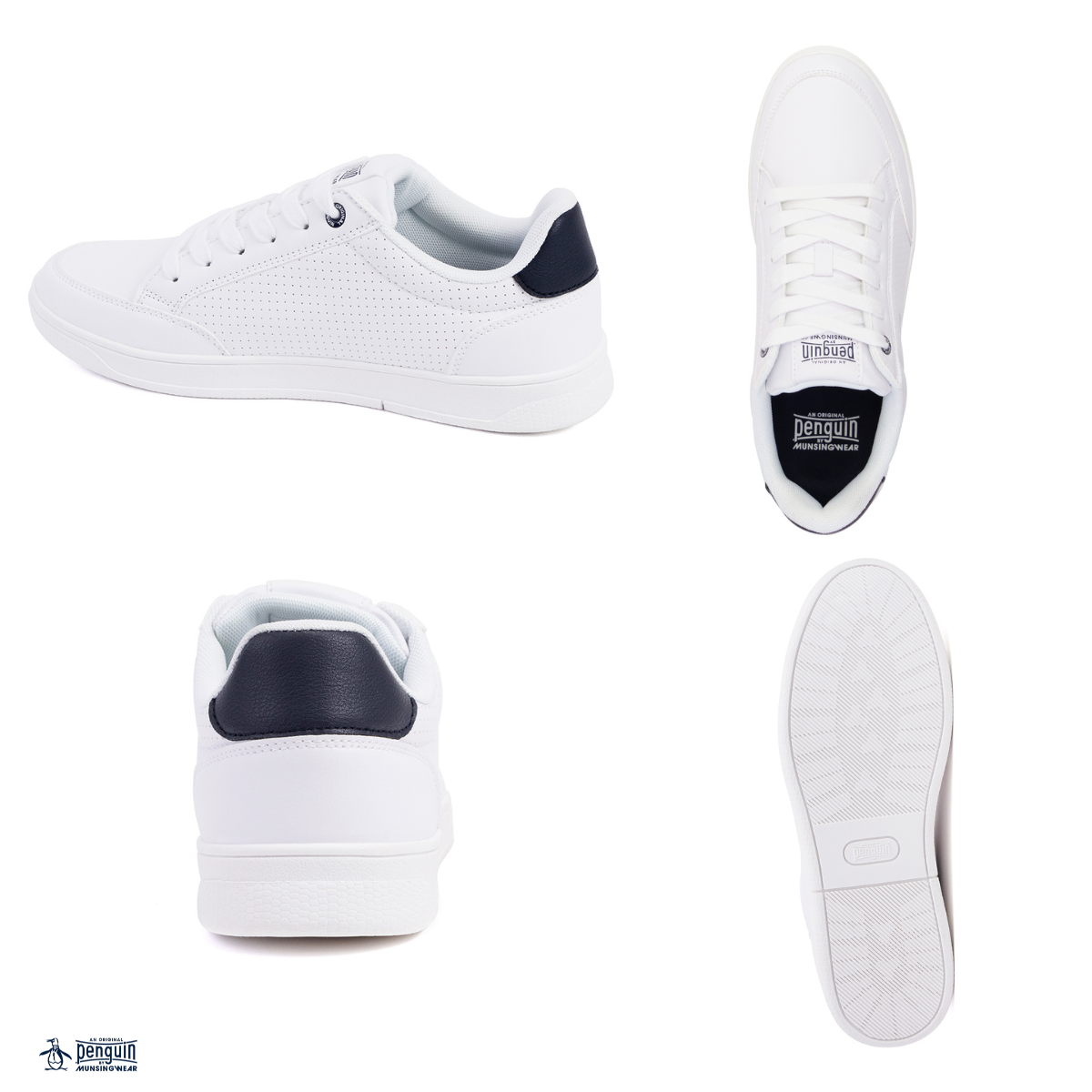 Tenis Style Cole Blanco con Azul