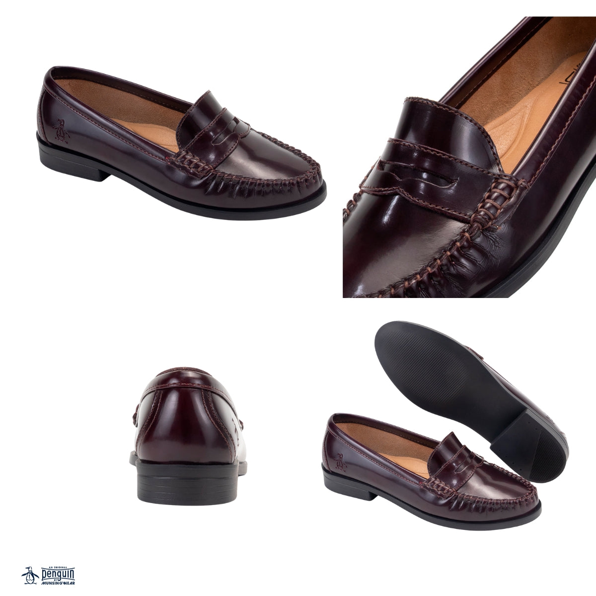 Mocasin Style Bruna Burgundy