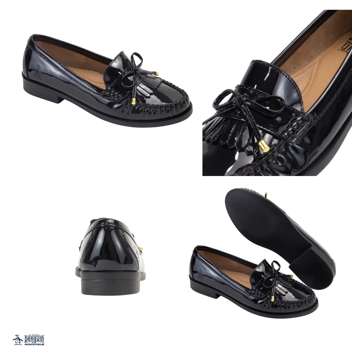 Mocasin Style Malva Negro