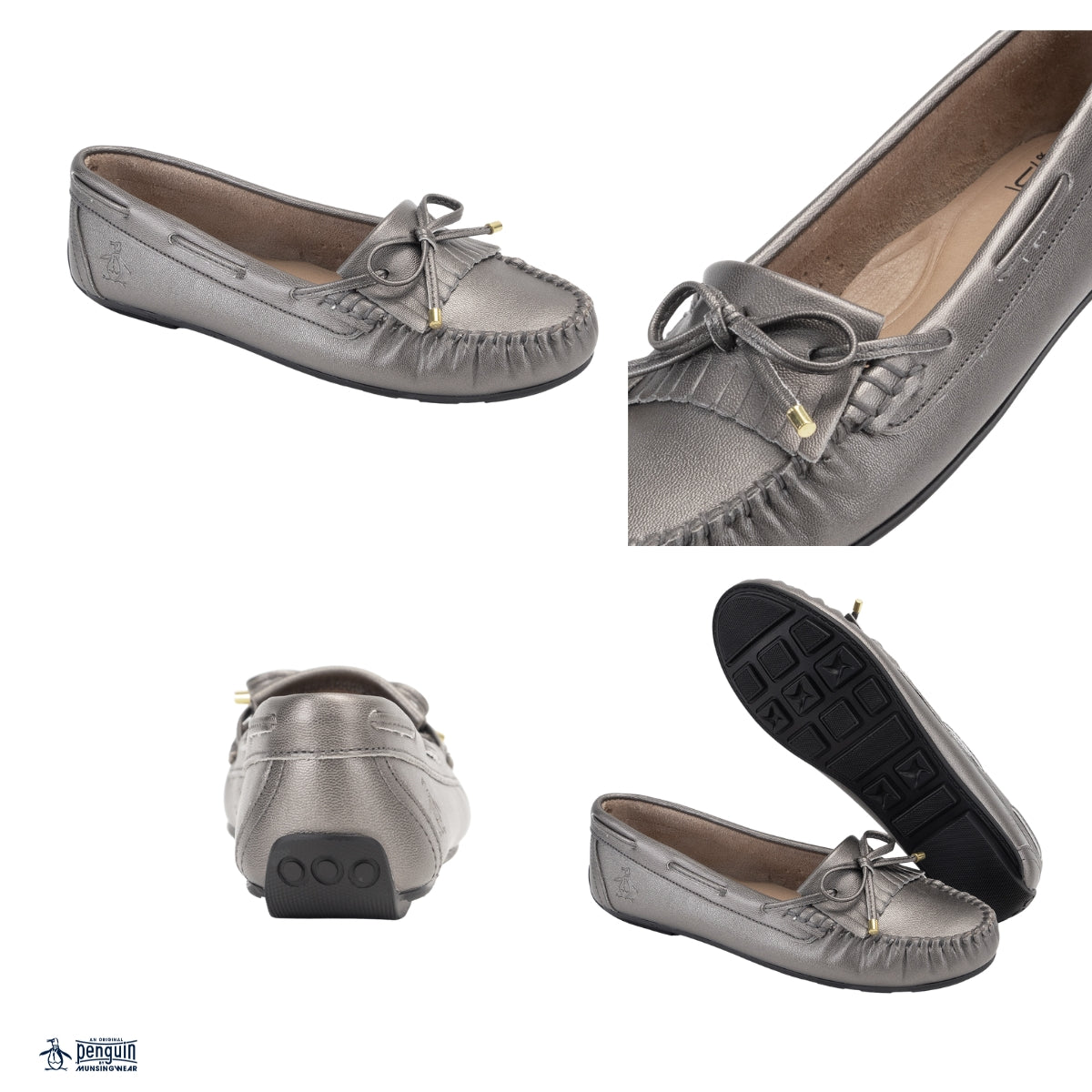 Mocasín Style Celina Plomo