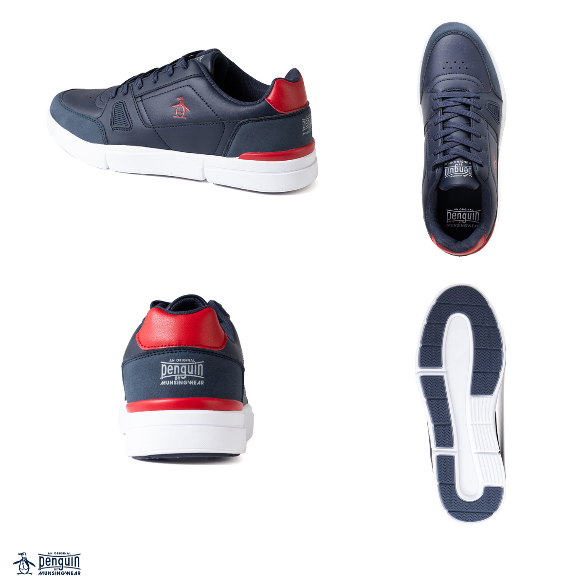 Tenis Original Penguin Style Izan Azul Marino
