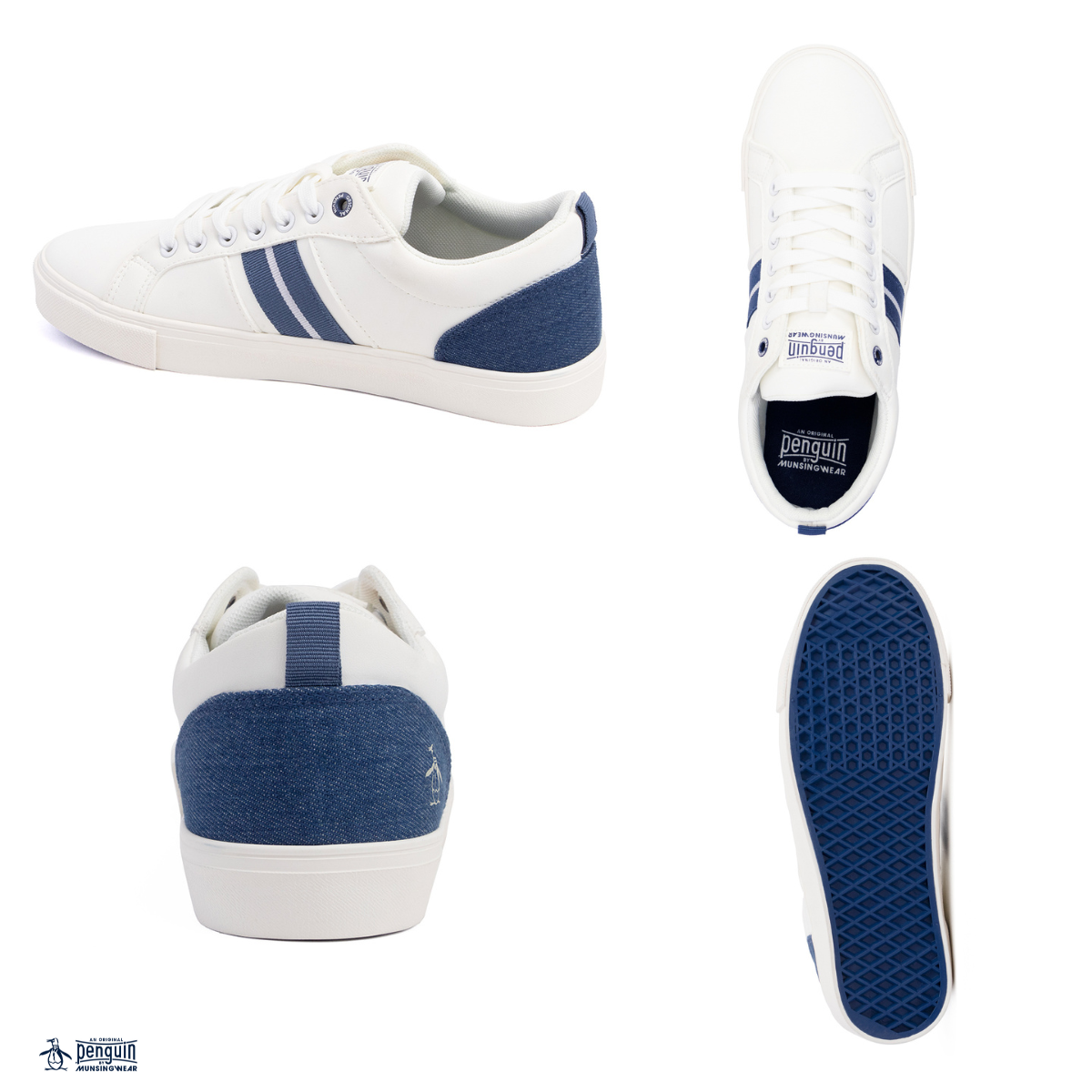 Tenis Style Phill Azul Blanco