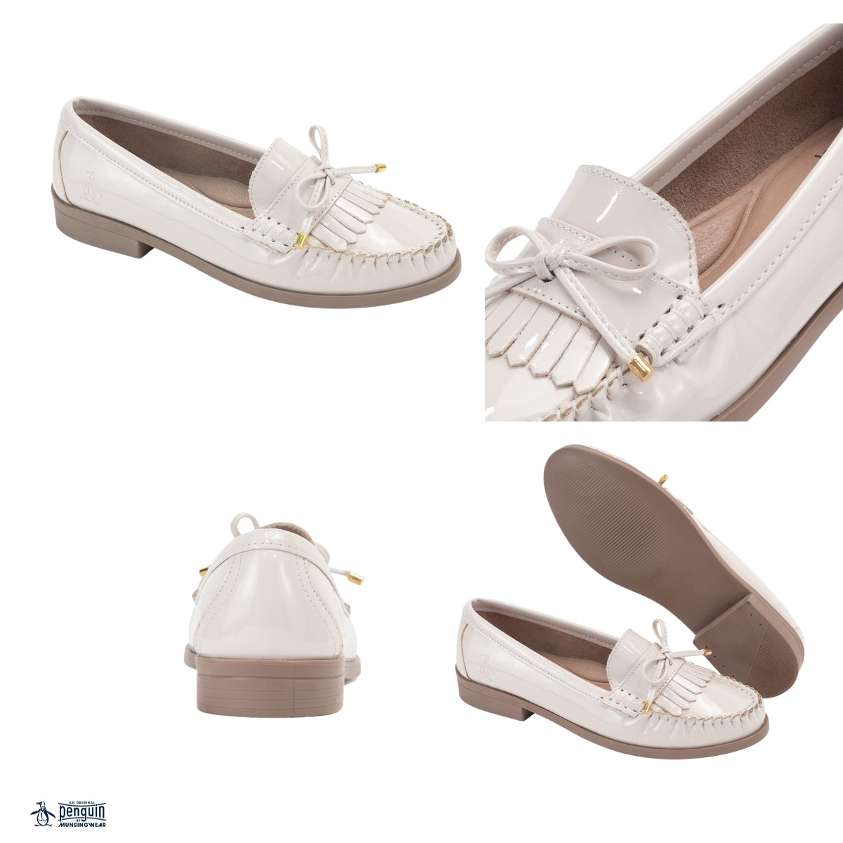 Mocasin Style Malva Hueso