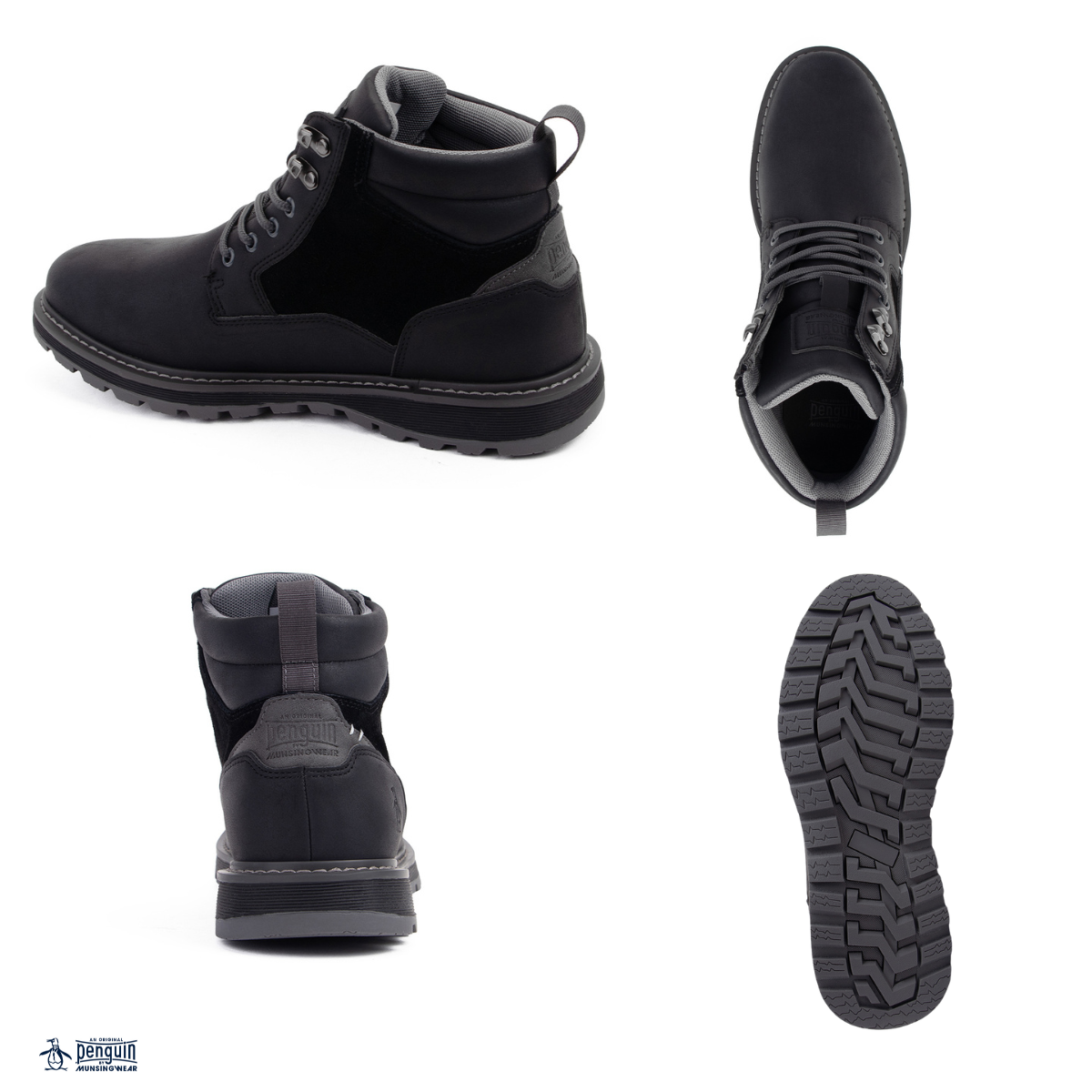 Bota Hiker Style Chuck Negro