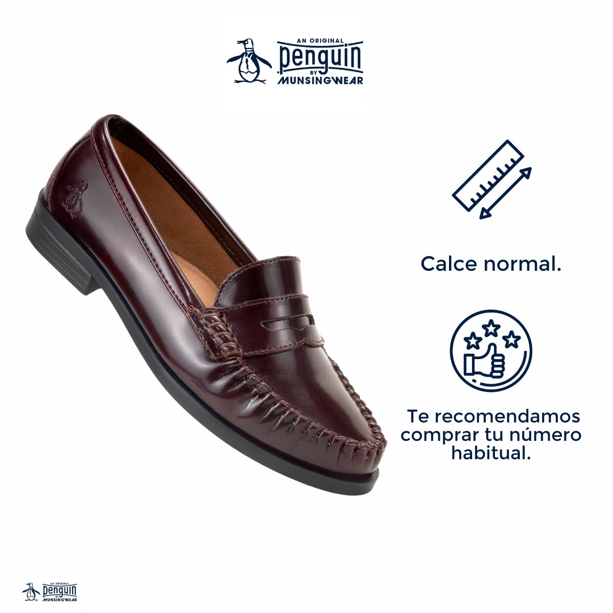 Mocasin Style Bruna Burgundy