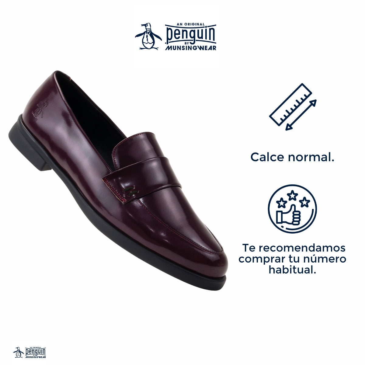 Mocasín Style Alice Burgundy