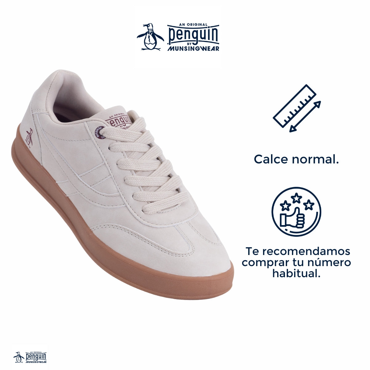Tenis Penguin Style Cleo Beige