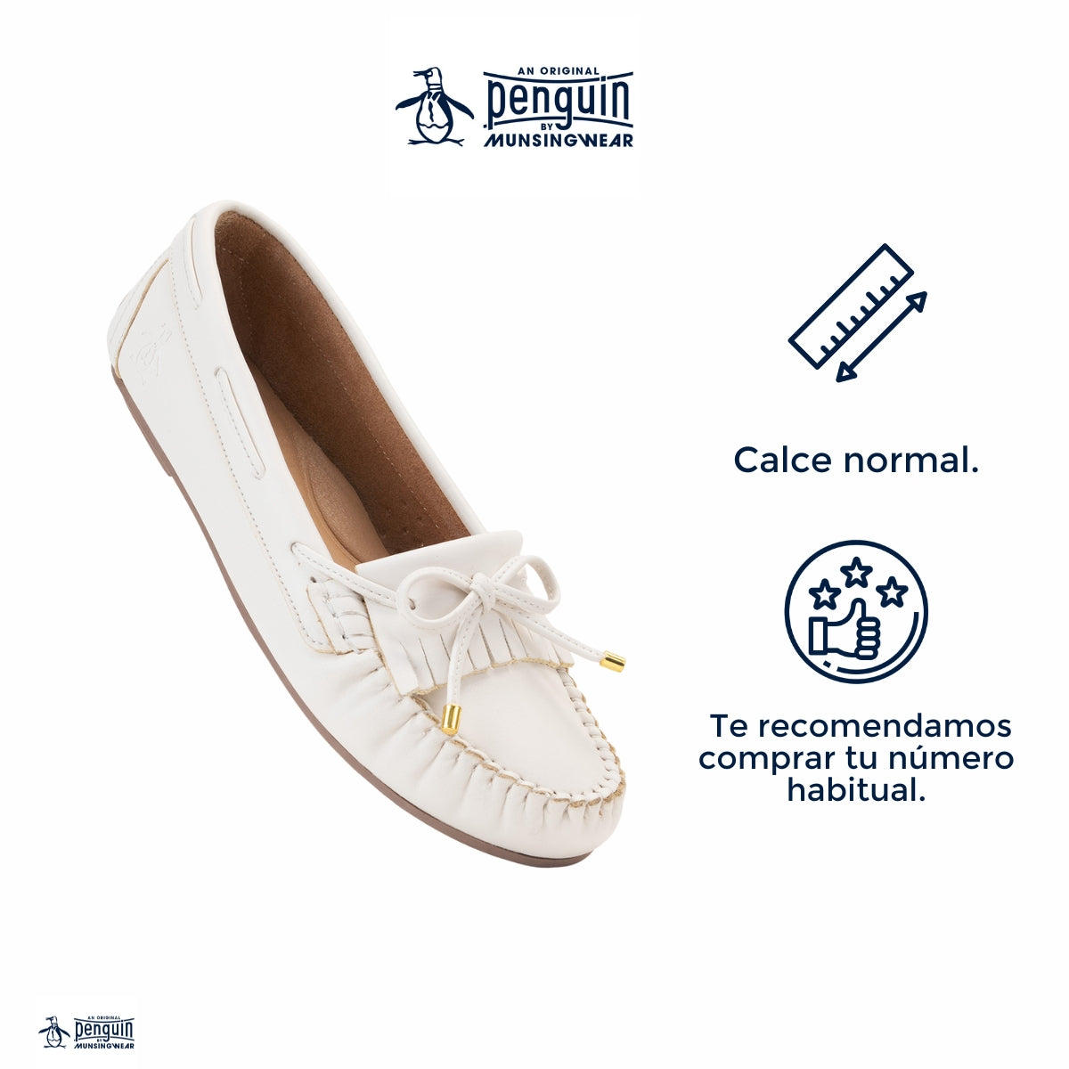 Mocasin  Style Celina Hueso