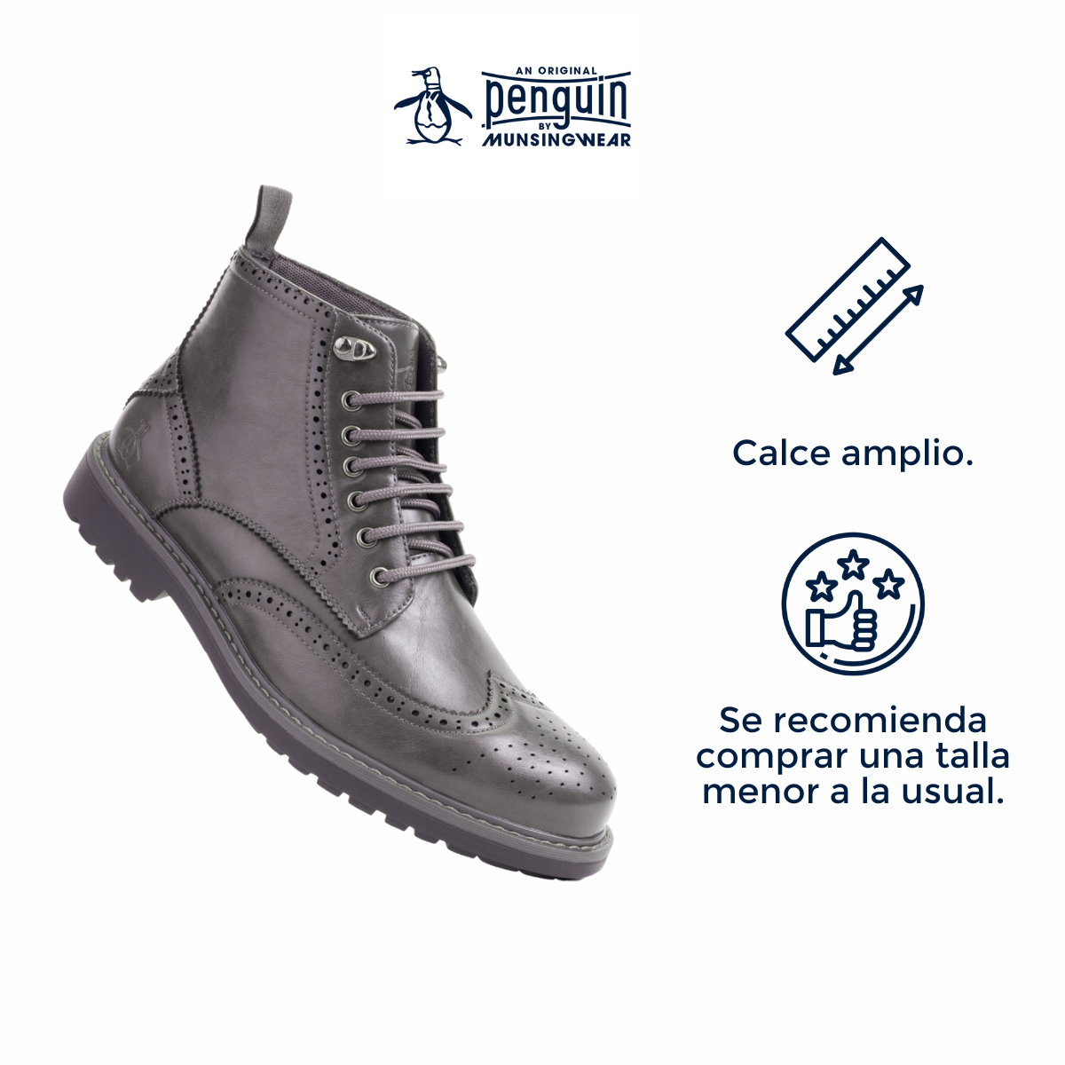 Botas Style Edwin Gris