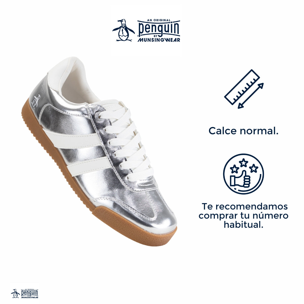 Tenis Style Violet Plata