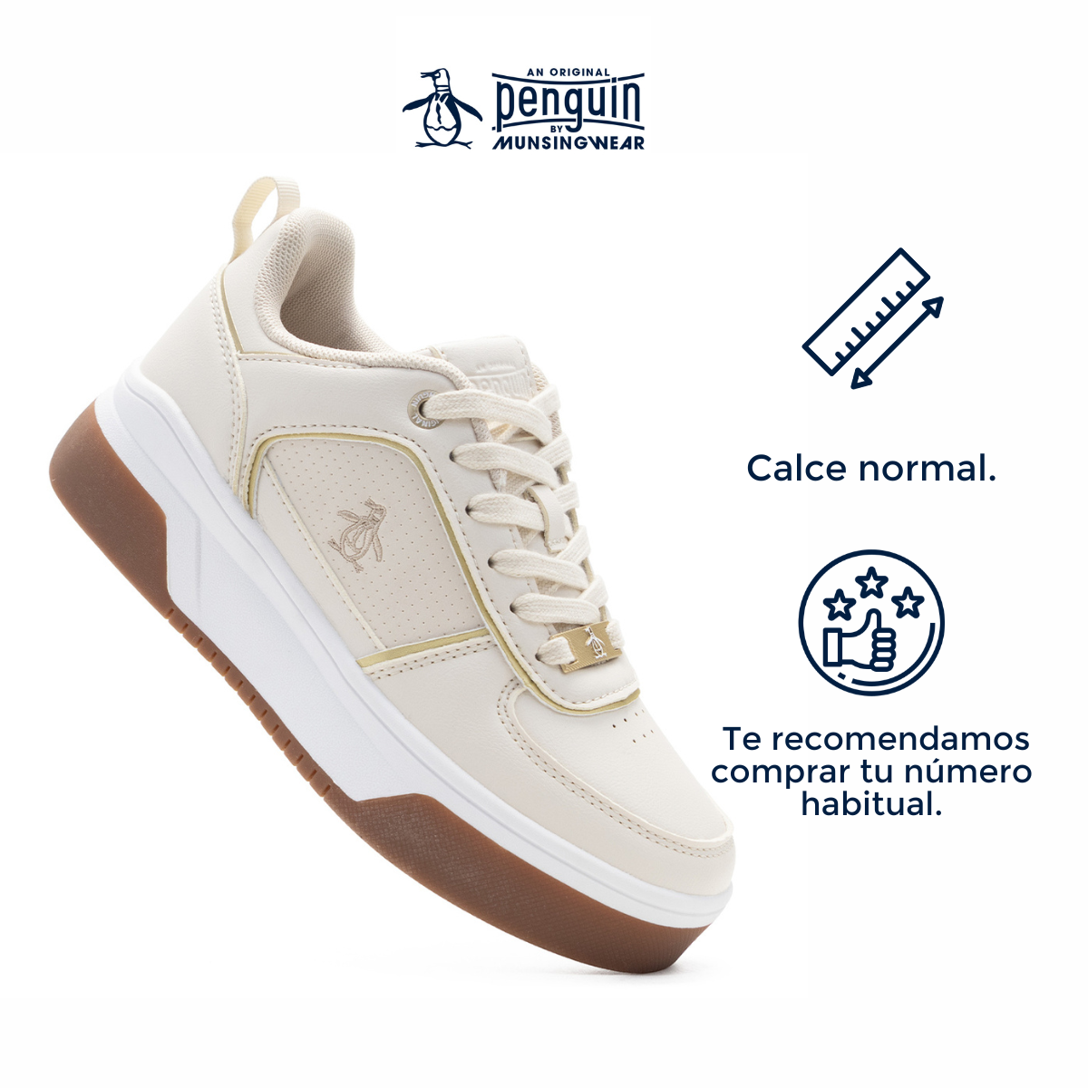 Tenis Style Harper Beige