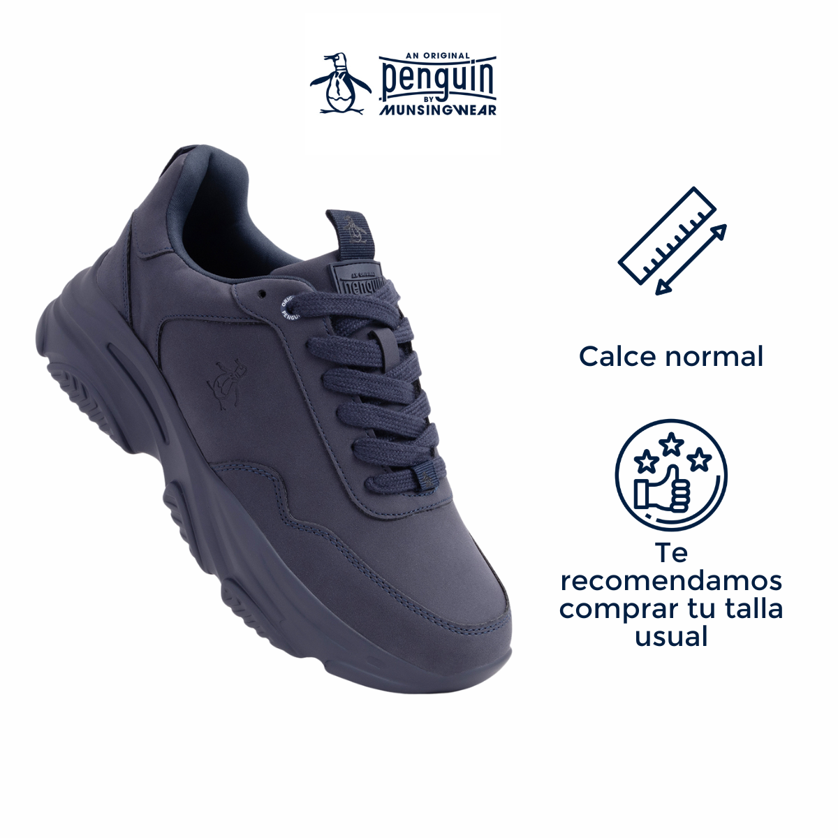 Tenis Original Penguin Style Brendan Azul Marino