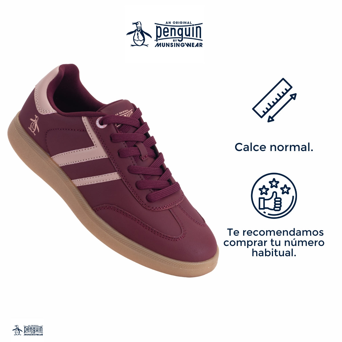 Tenis Penguin Style Lena Tinto