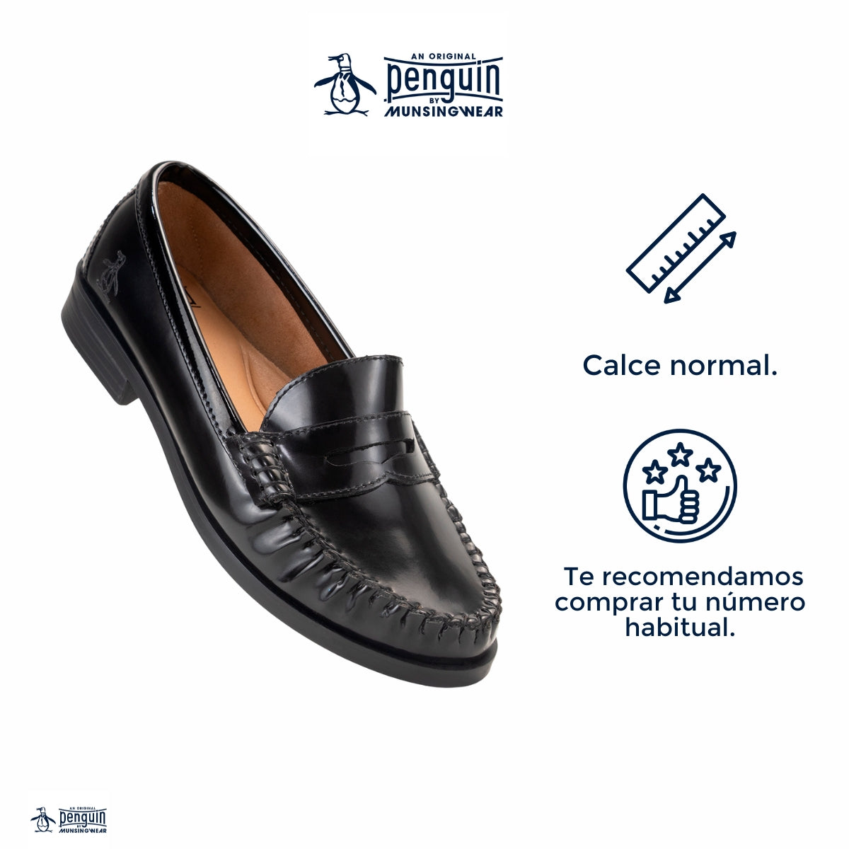 Mocasin Style Bruna Negro