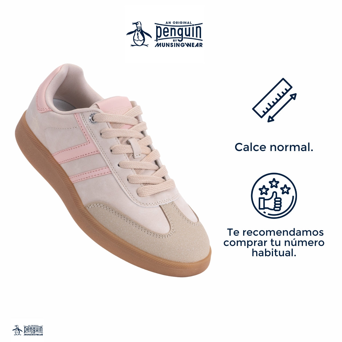 Tenis Penguin Style Lena Beige