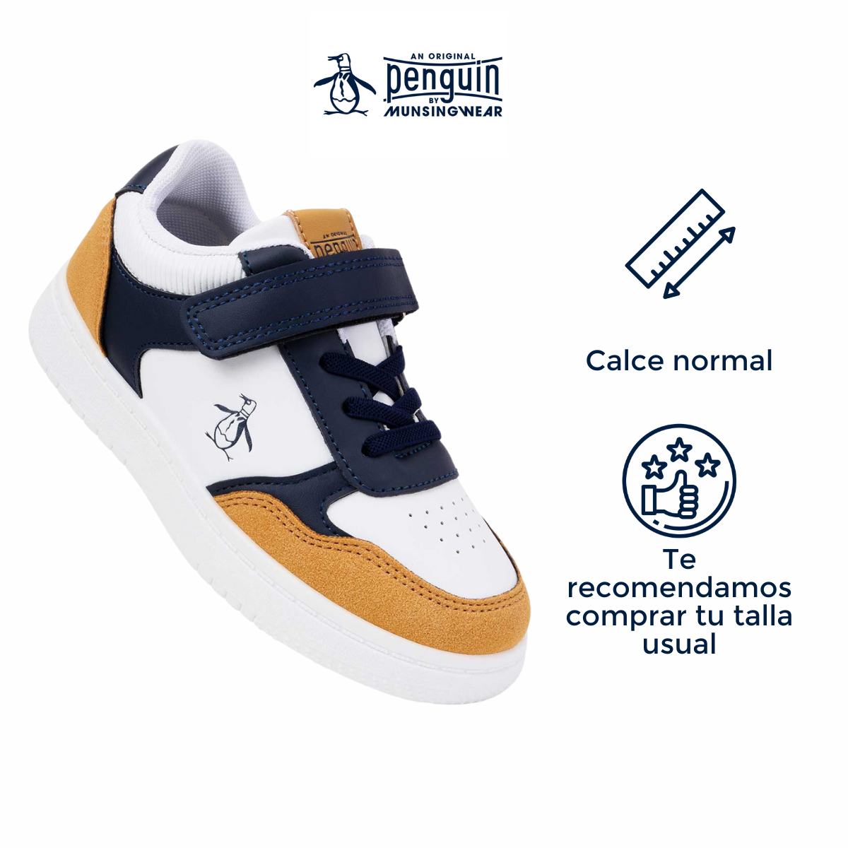 Tenis Original Penguin Style Daryl Azul Marino