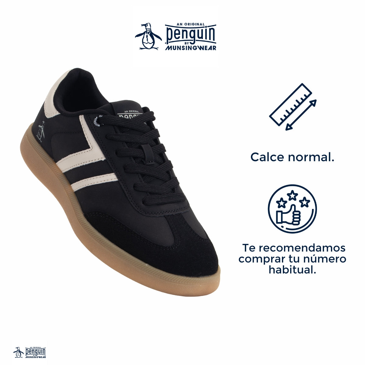 Tenis Penguin Style Lena Negro