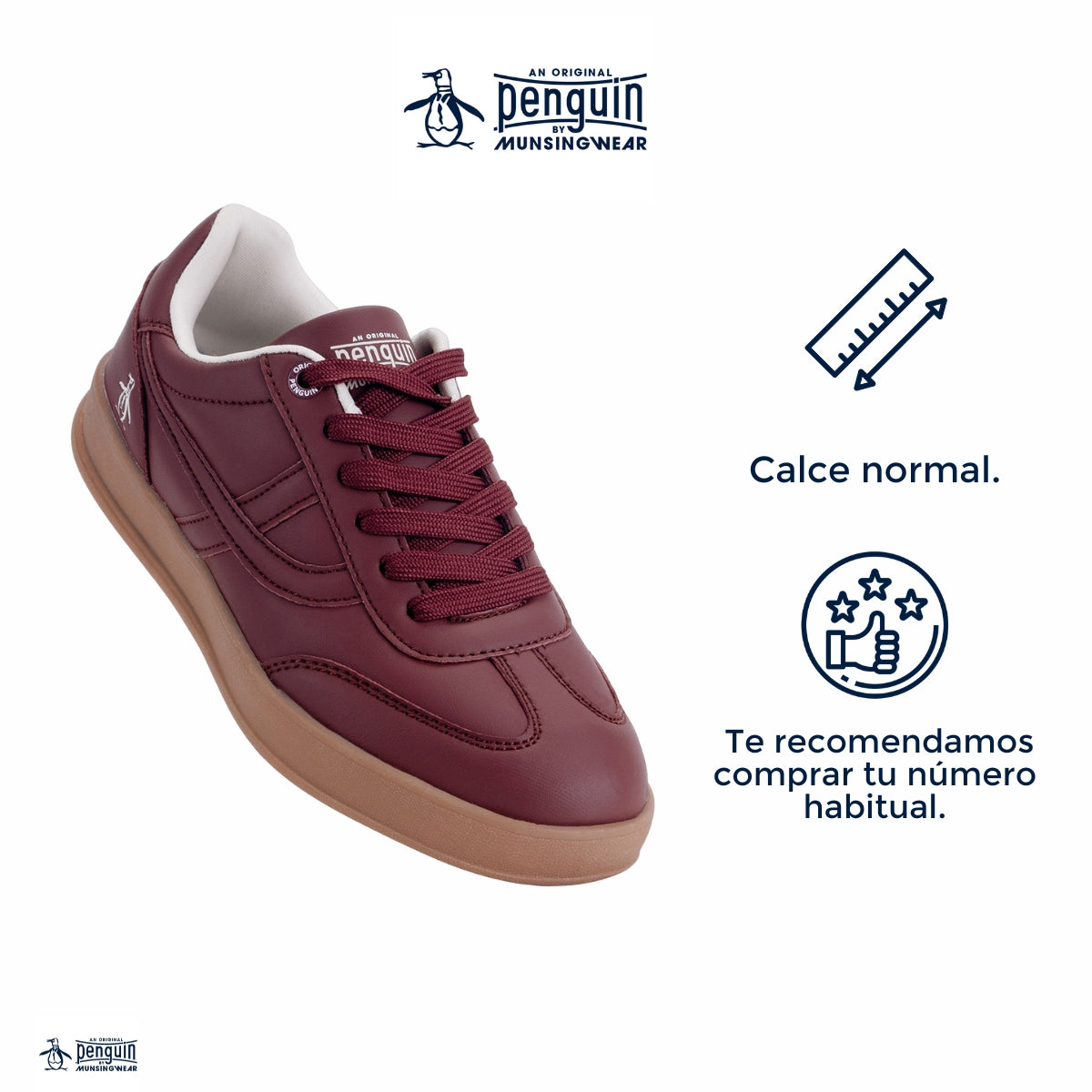 Tenis Penguin Style Cleo Tinto