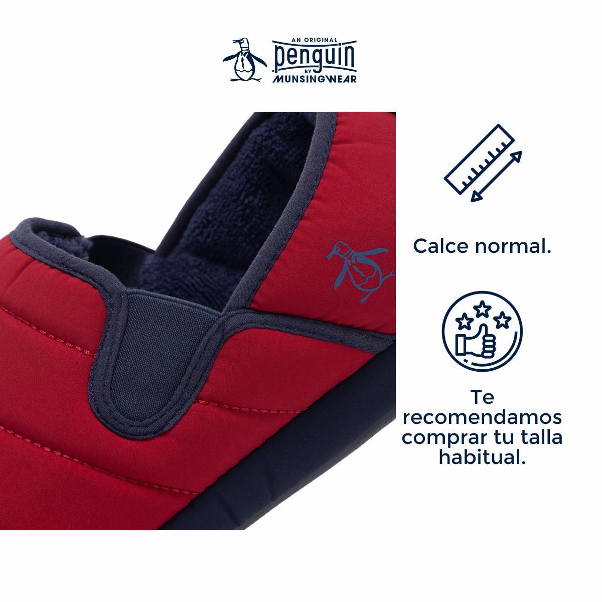 Pantufla Style Bell Rojo