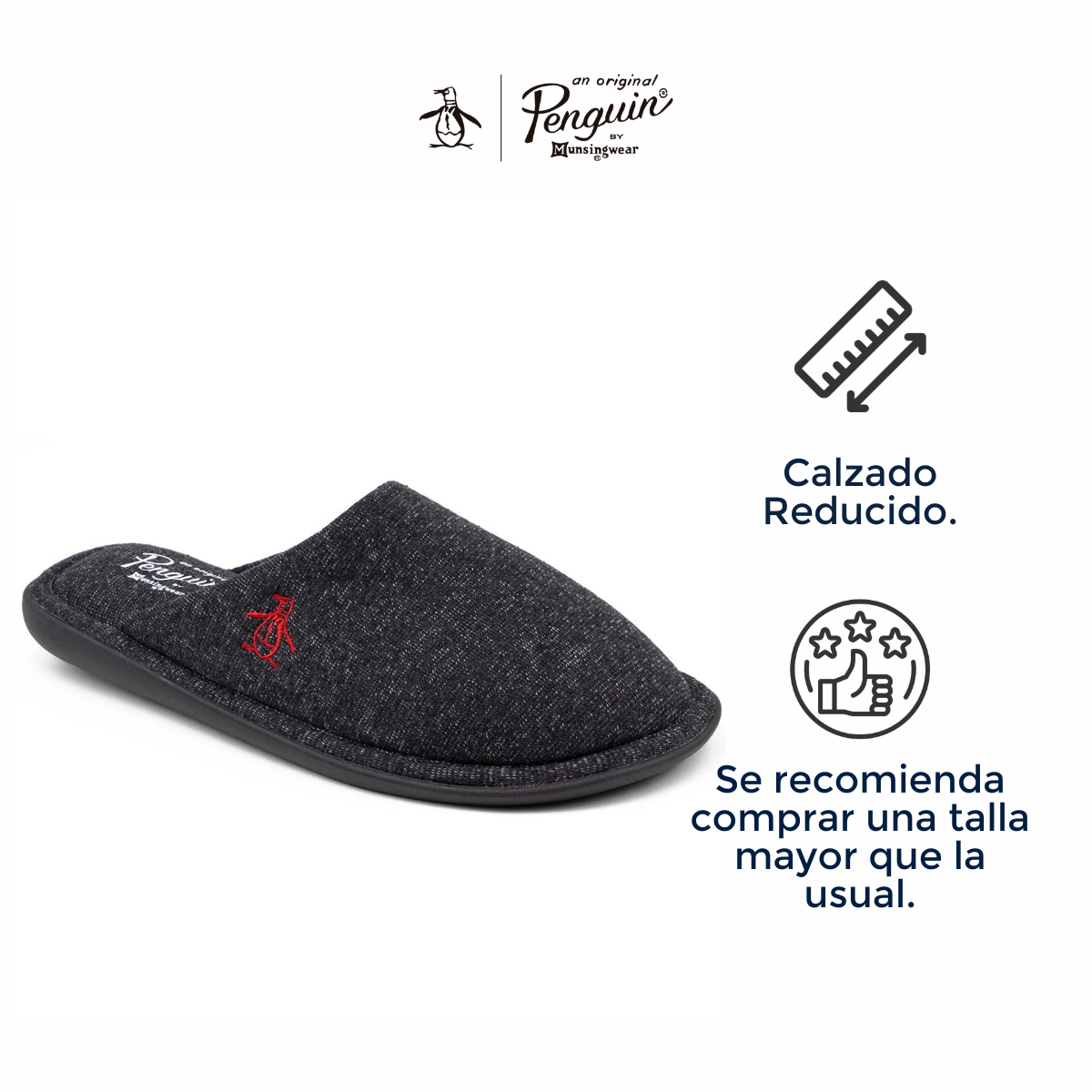 Pantufla Style Freitag Negro