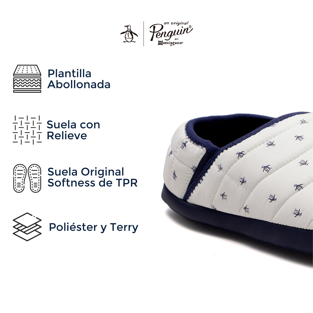 Pantufla Style Mittwoch Blanco