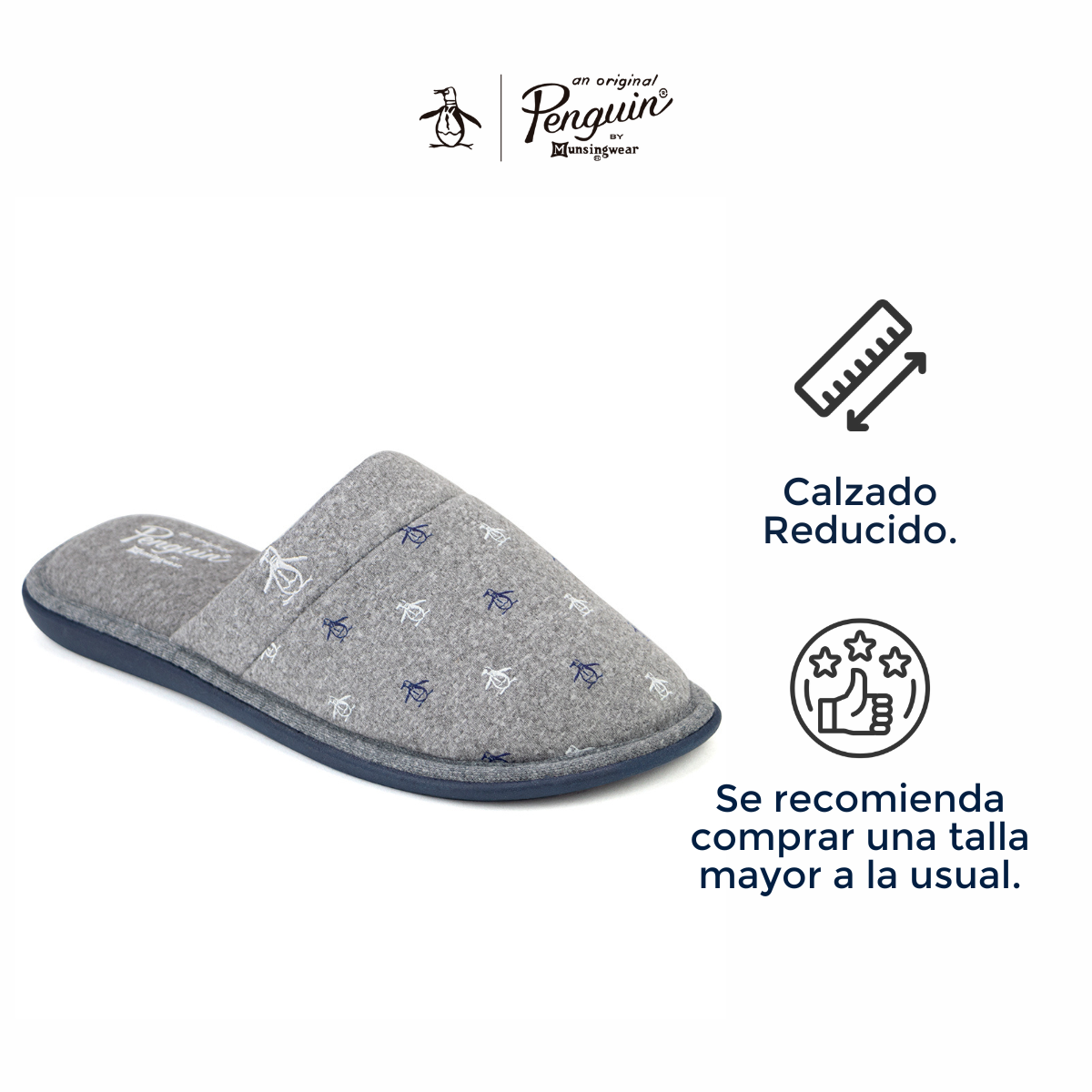 Pantufla Style Lundi Gris