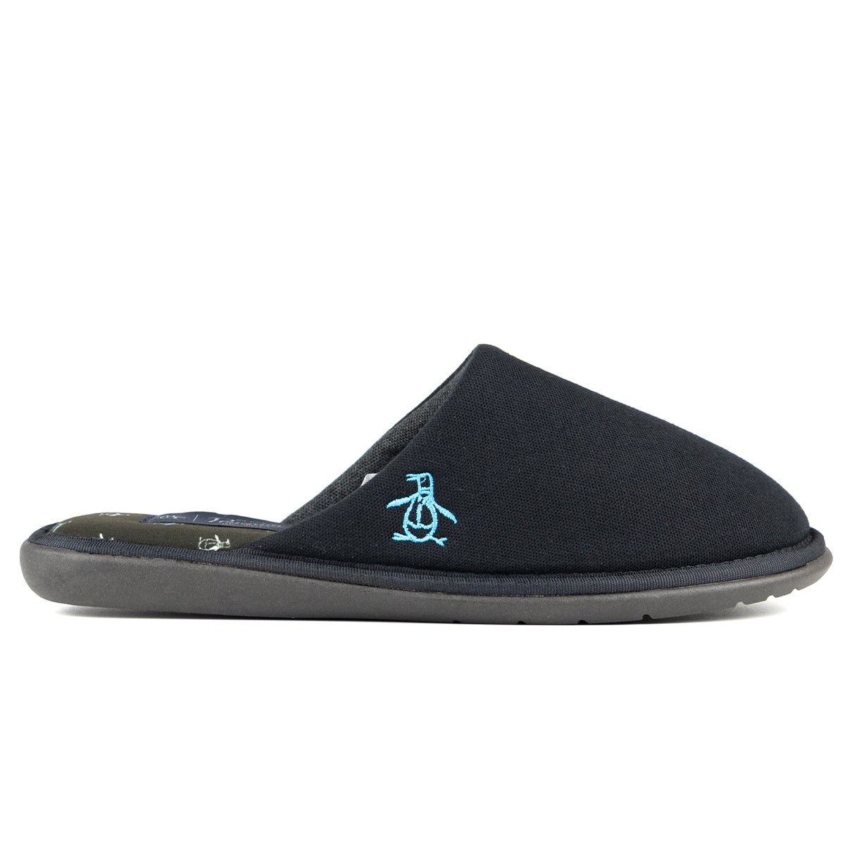 Pantufla Style Glassy Negro
