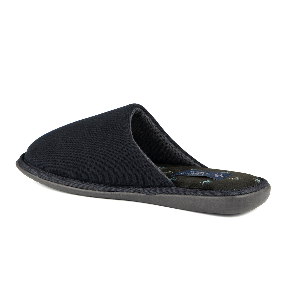 Pantufla Style Glassy Negro