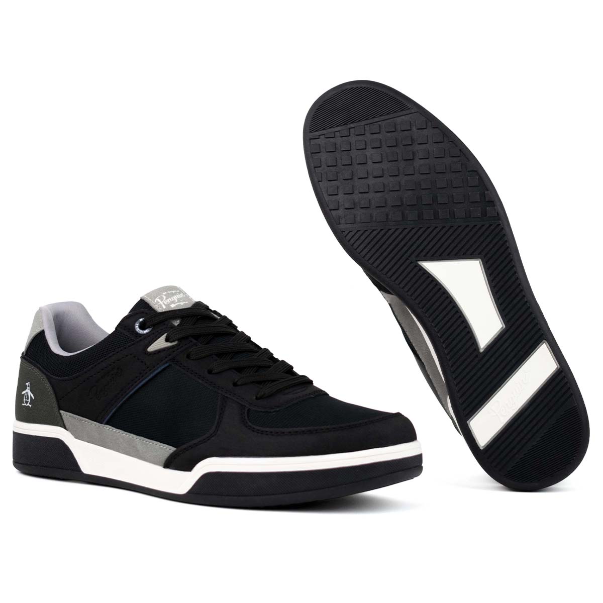 Tenis Style Hank Negro Con Blanco